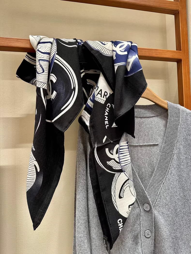Chanel Cashmere & Silk Shawl