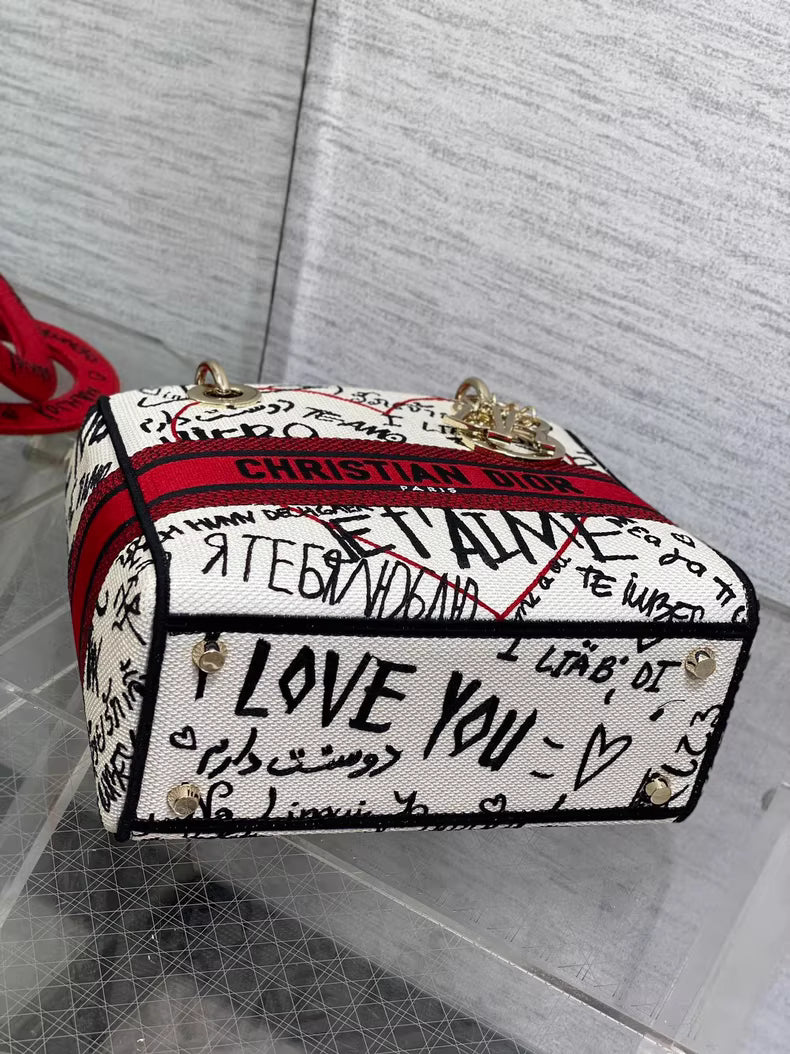 Dior; Lady Dior Valentine's Bag