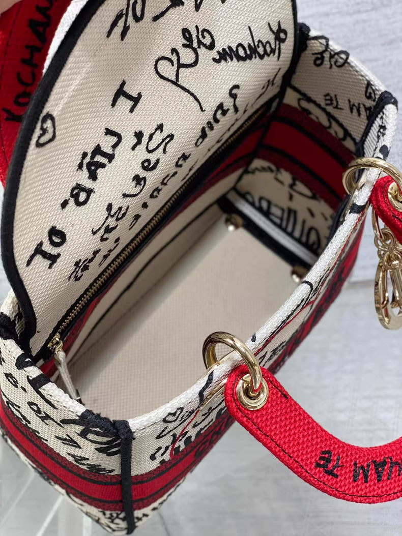 Dior; Lady Dior Valentine's Bag