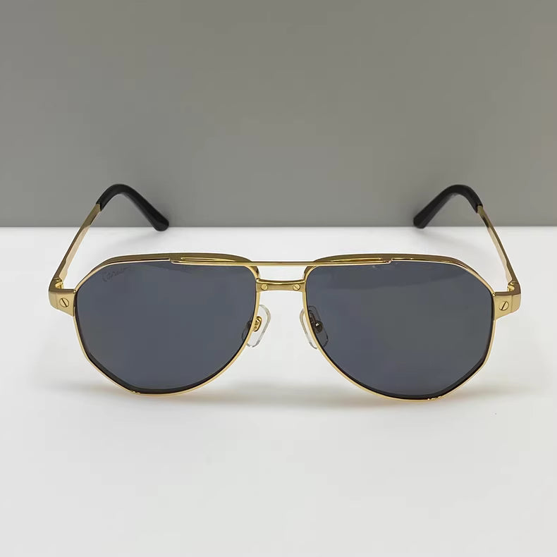 Cartier Gold Polarized Sunglasses