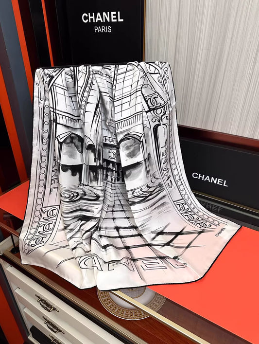 CHANEL Gabrielle Silk Scarf
