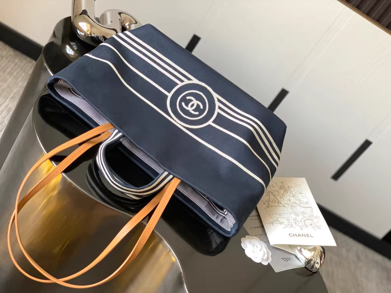 Chanel Denim Beach Tote
