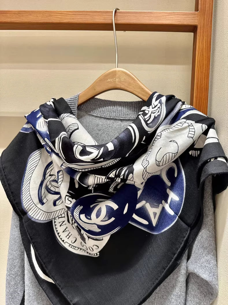 Chanel Cashmere & Silk Shawl