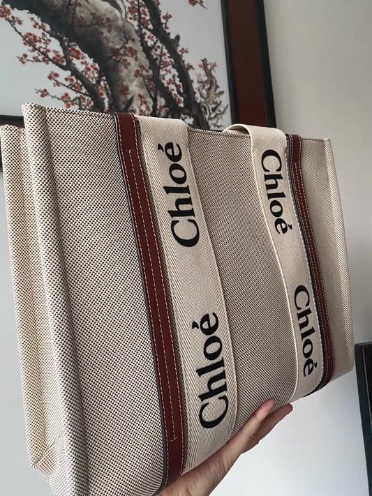 Chloé; Woody tote