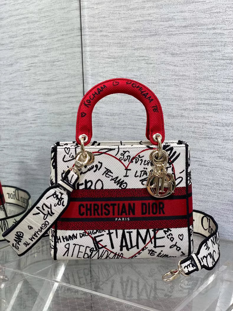 Dior; Lady Dior Valentine's Bag