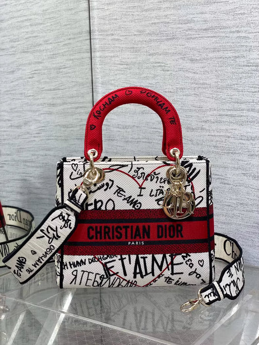 Dior; Lady Dior Valentine's Bag