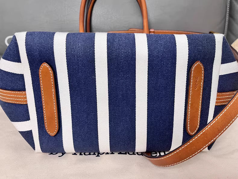 Ralph Lauren ; Canvas Tote Bag