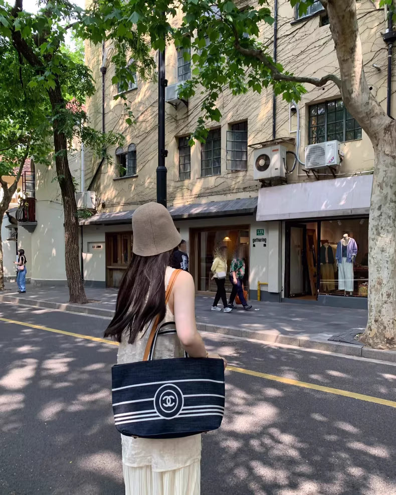 Chanel Denim Beach Tote