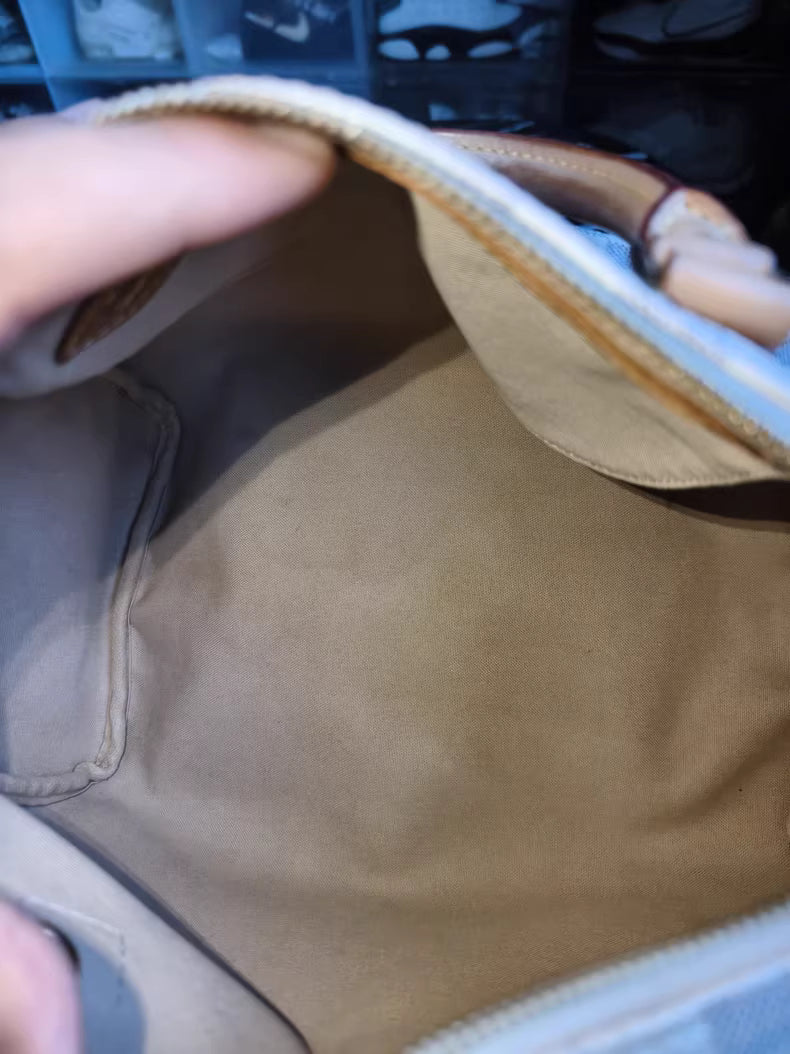 Louis Vuitton Speedy 25 (White Damier)