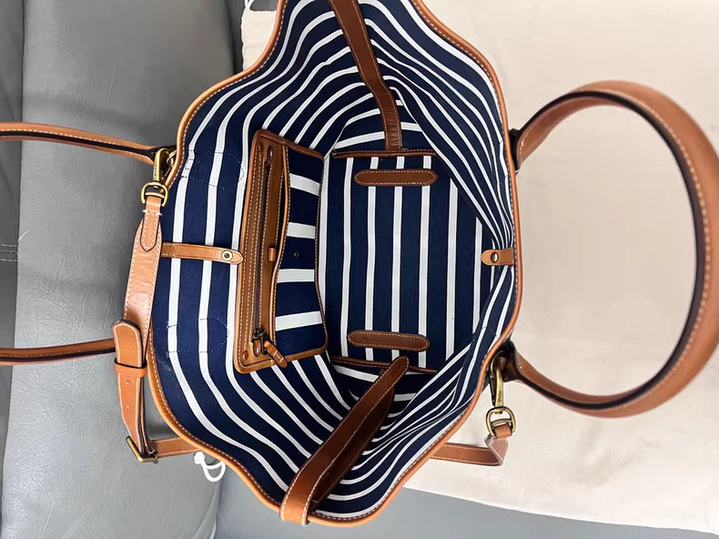 Ralph Lauren ; Canvas Tote Bag